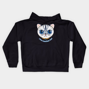 I Love American Curl Kids Hoodie